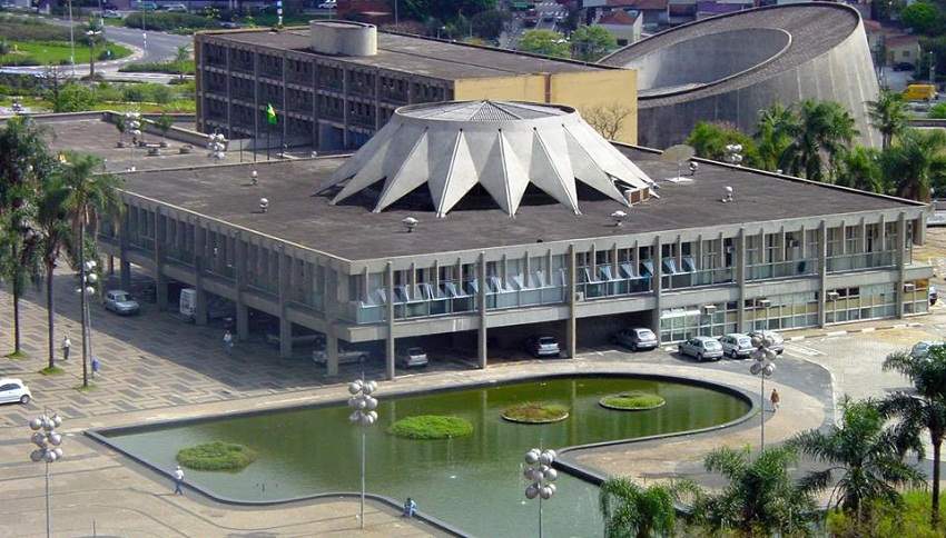 prédio da Câmara de Santo André