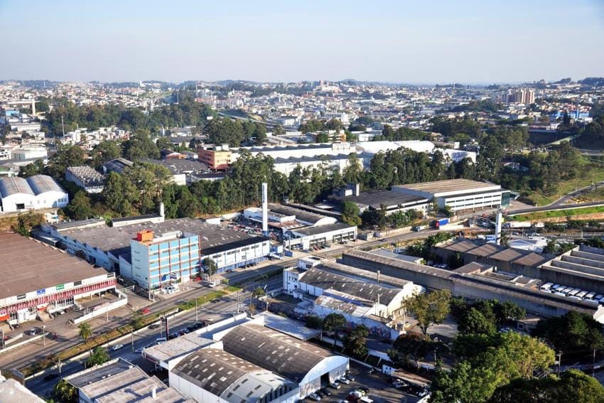 vista aérea de diadema