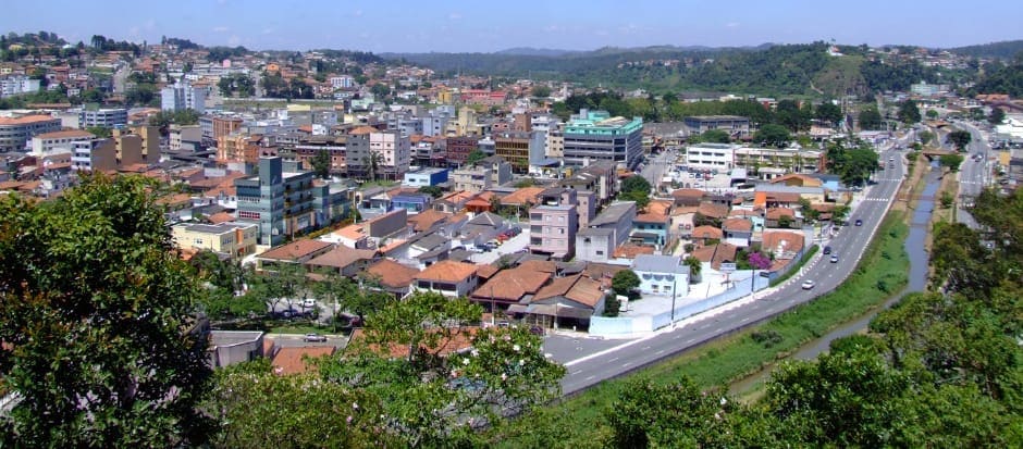 vista aérea de Ribeirão Pires