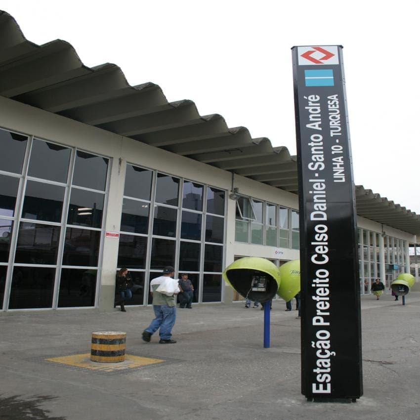 estação de trem