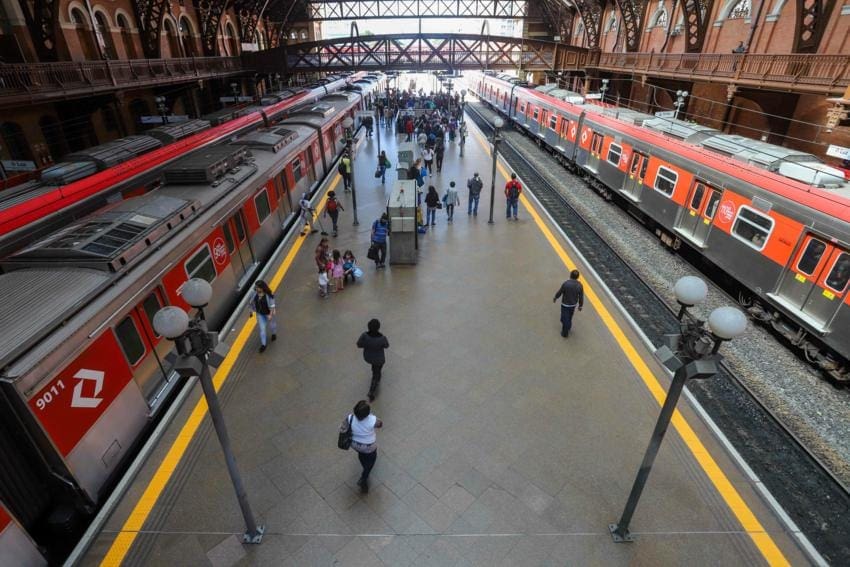 estação de trem