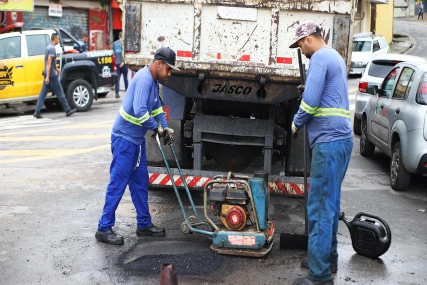 frente de trabalho