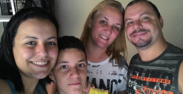 Anaflavia e família