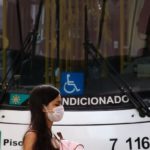 uso de máscara em ônibus