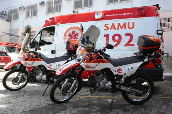ambulância do Samu de Mauá