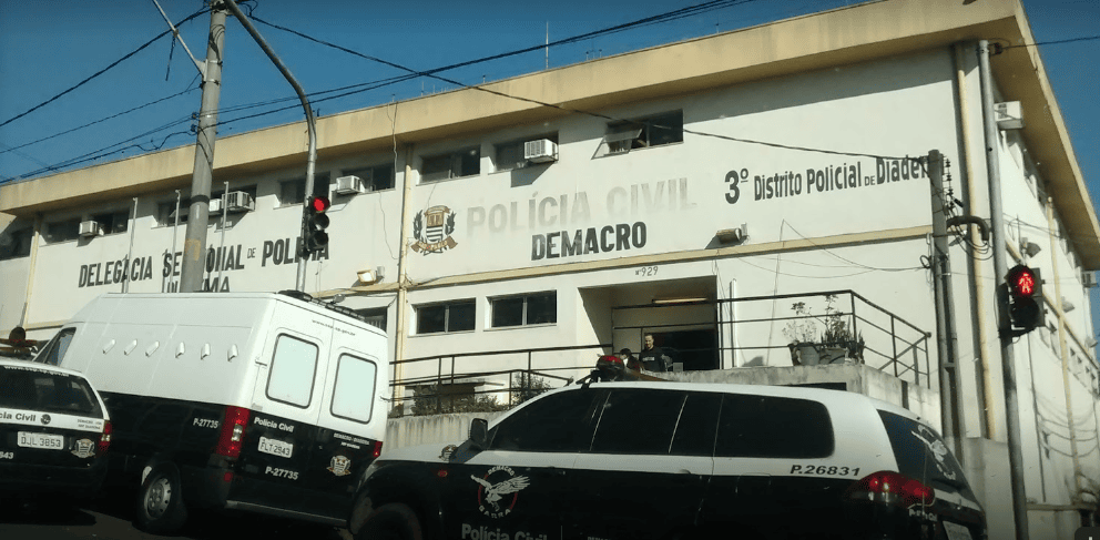 fachada do 3º DP de Diadema