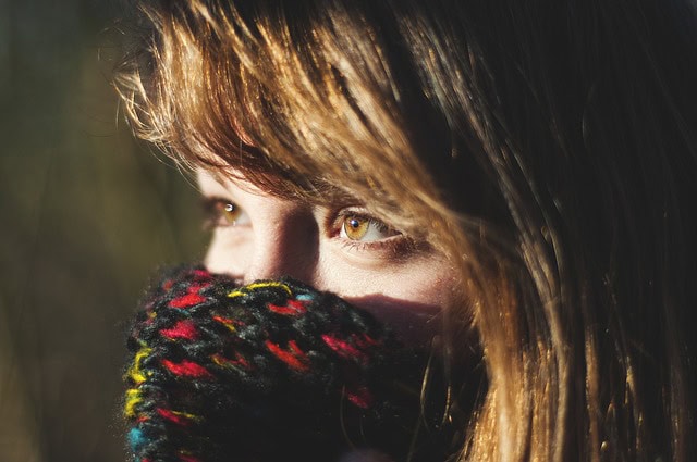 pessoa com frio