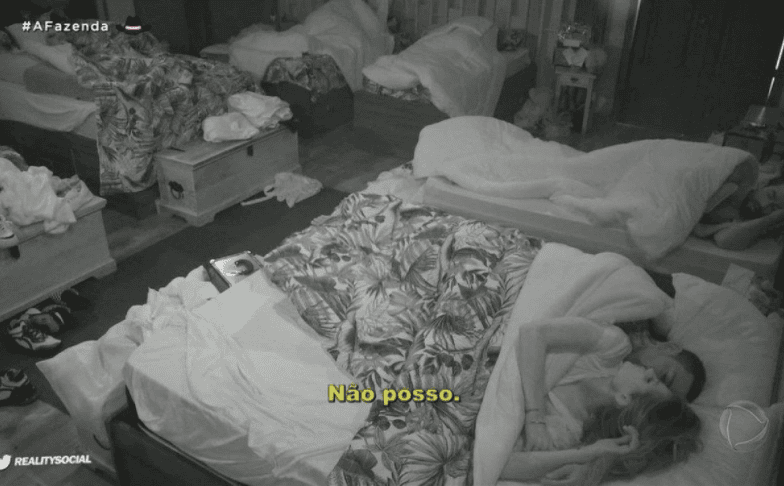 borel e dayne na cama