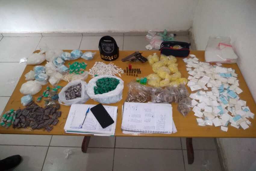 apreensão de drogas