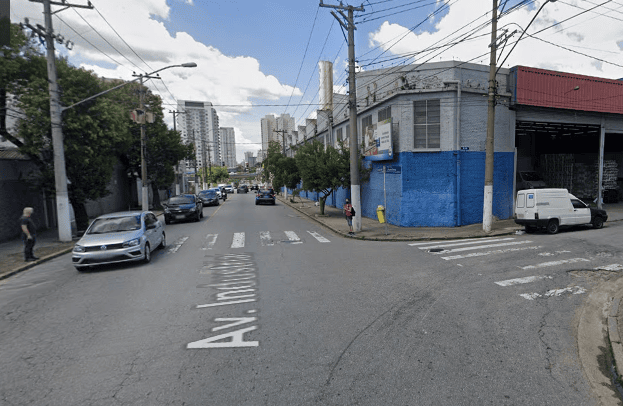 cruzamento da avenida industrial com rua conselheiro justino
