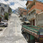 rua com obras