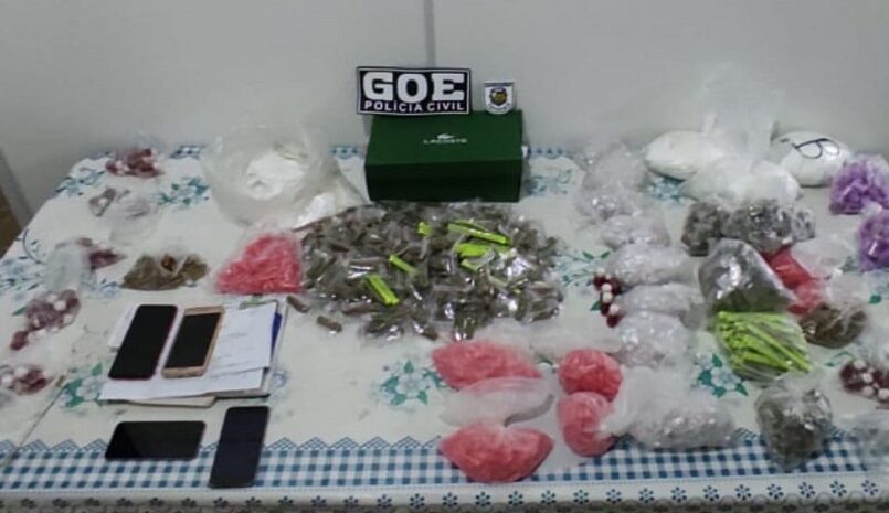apreensão de drogas