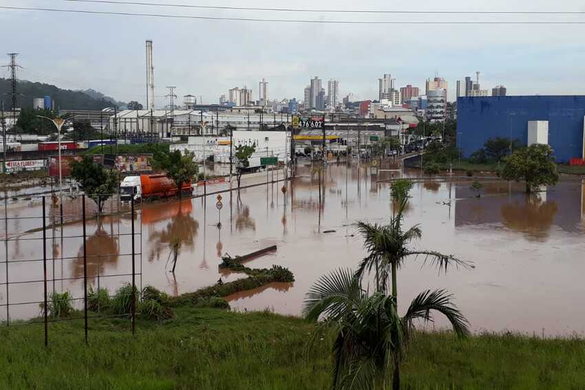 alagamento em mauá