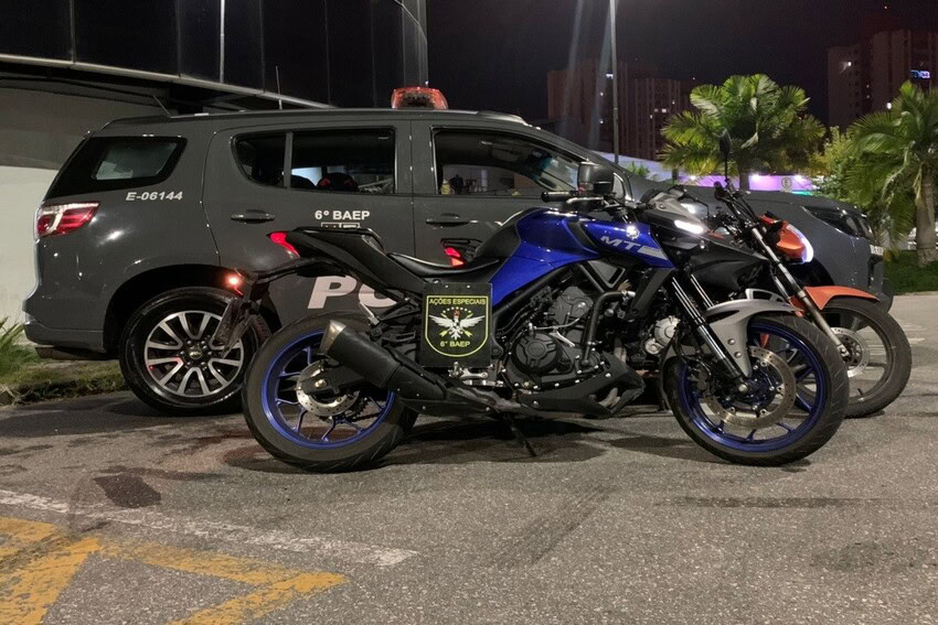 moto roubada