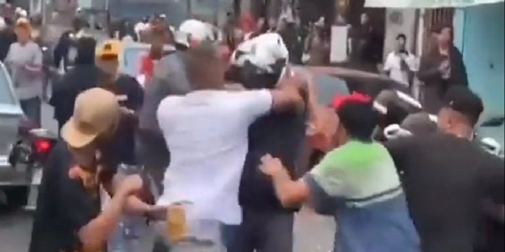 agressão a policiais militares