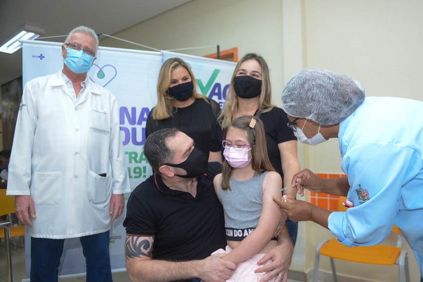vacinação de criança