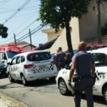 viaturas da PM e da GCM