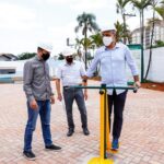auricchio vistoria obras no CISE