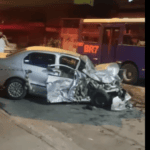 carro colidido