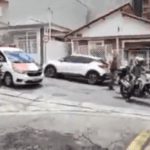policiais militares durante ocorrência
