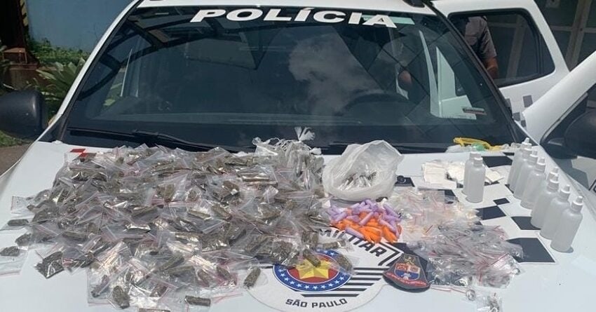 drogas apreendidas