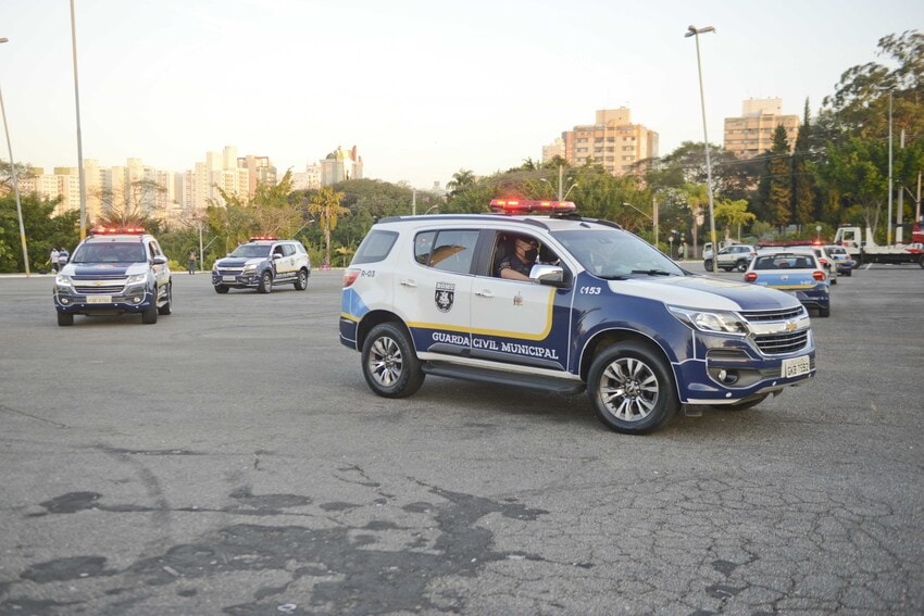 viaturas da GCM de são bernardo