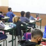alunos em sala de aula