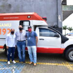 ambulância do samu em rio grande da serra