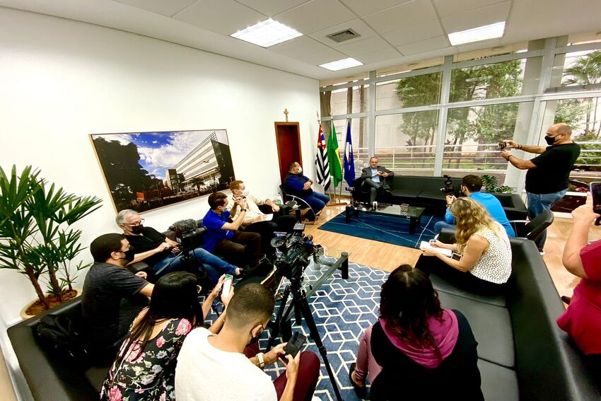entrevista coletiva de Tite Campanella