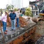 prefeito auricchio vistoria obras na avenida goiás
