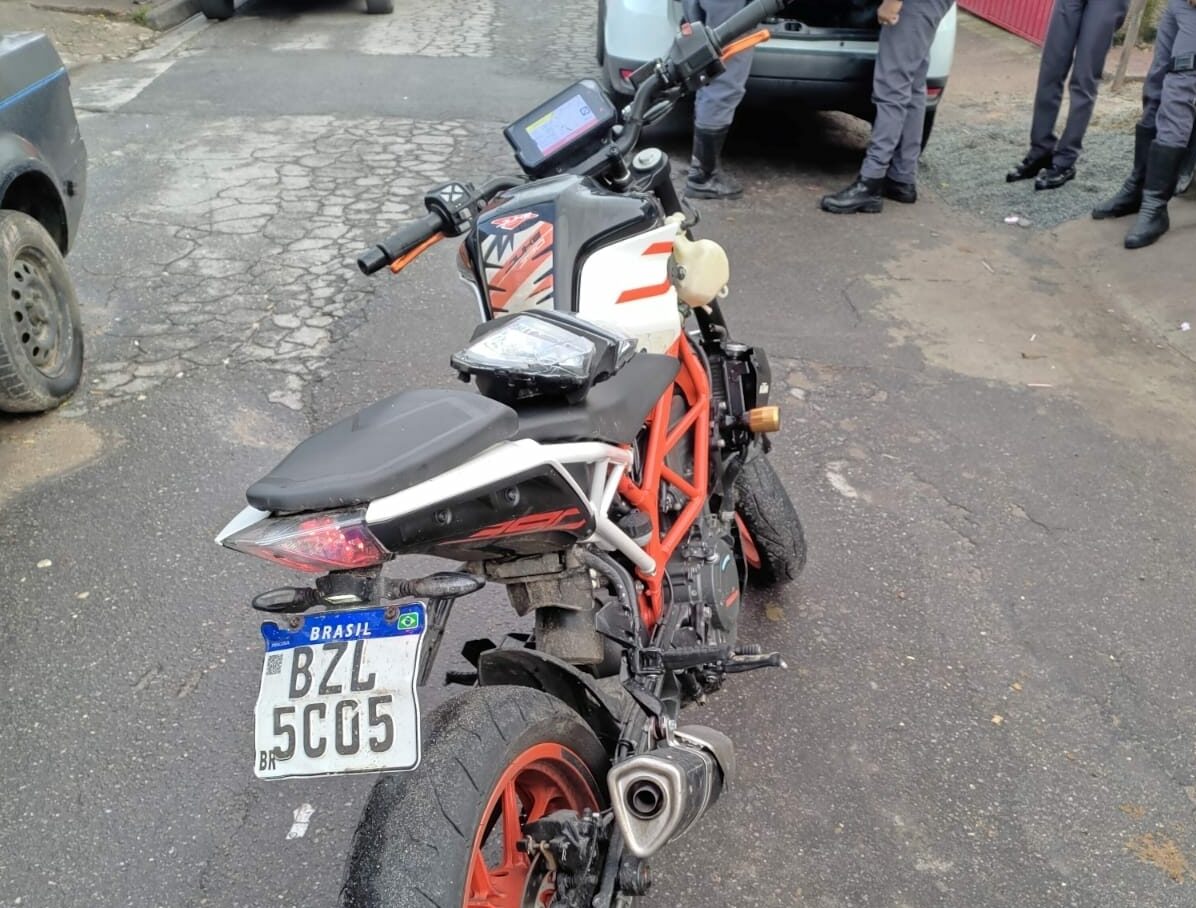 moto roubada em santo andré