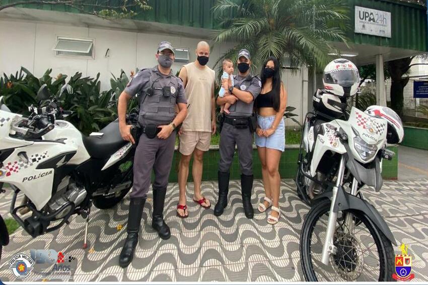 PMs junto bom criança salva