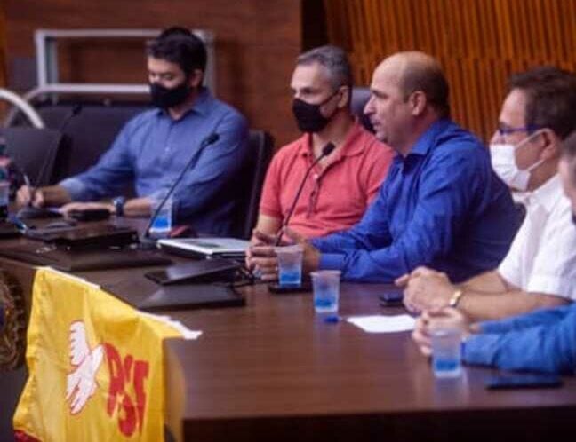 direção do PSB e vereadores