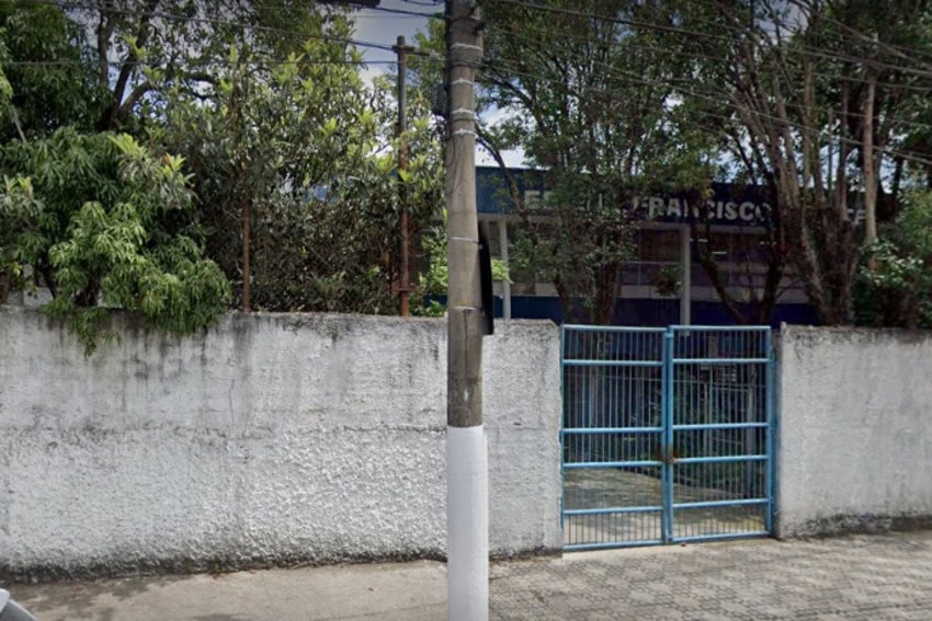 fachada da Escola Estadual Francisco Prestes Maia