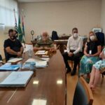 volpi em reunião com secretários