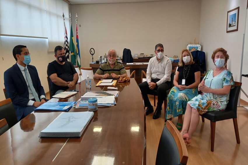 volpi em reunião com secretários
