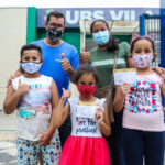 família vacinada em UBS