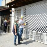 mutirão feito por agentes de saúde