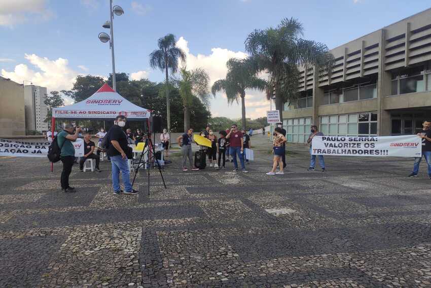 protesto de servidores
