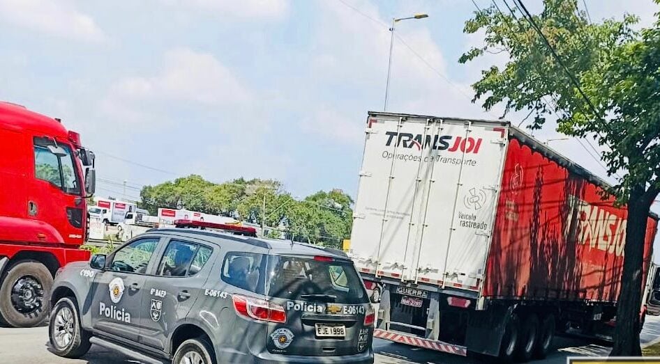 caminhão roubado