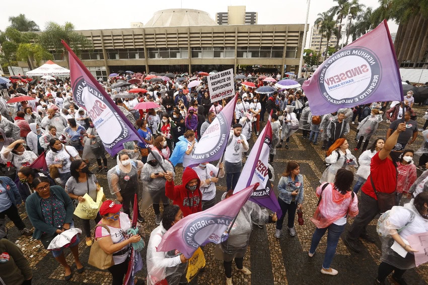 protesto de servidores