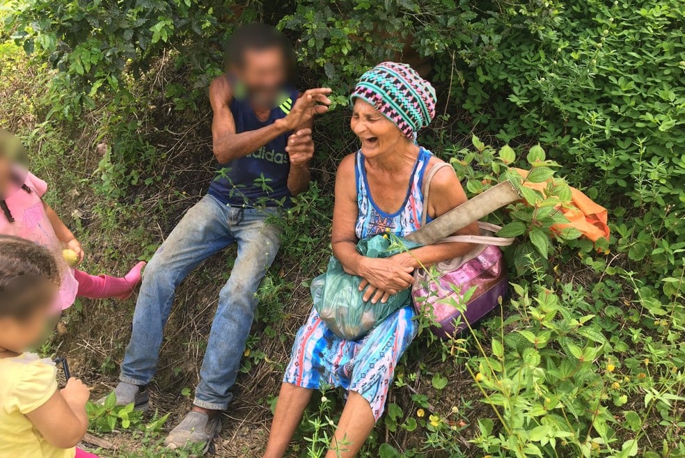 imagem da idosa vítima de homicídio