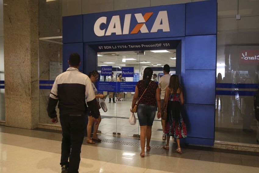 fachada a caixa econômica federal