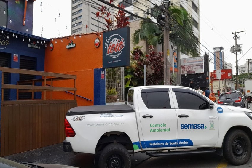 bar interditado em Santo André