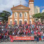 manifestação de funcionários da Toyota