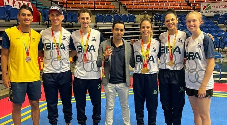 atletas de taekwondo de são caetano