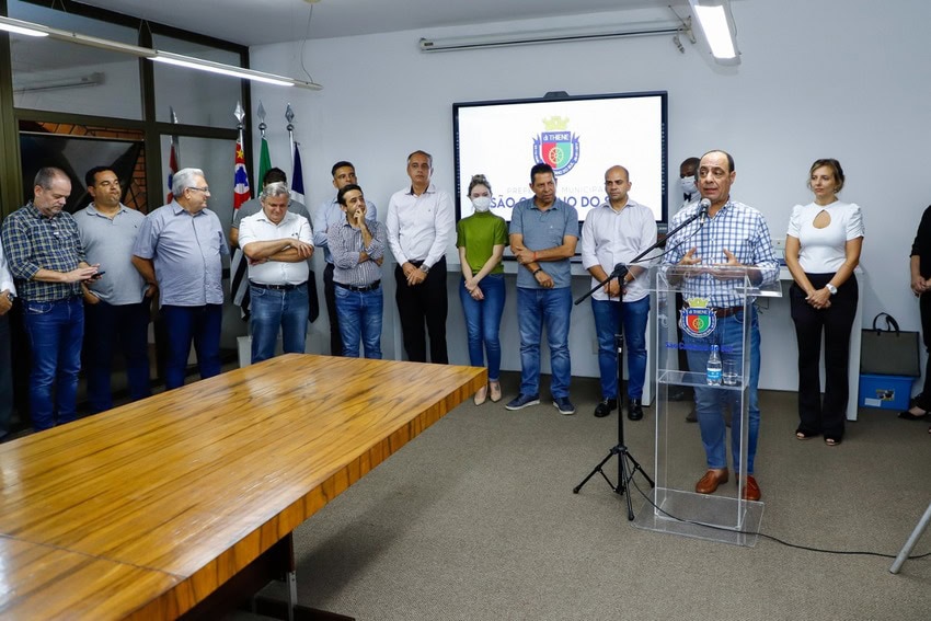 prefeito auricchio e vereadores