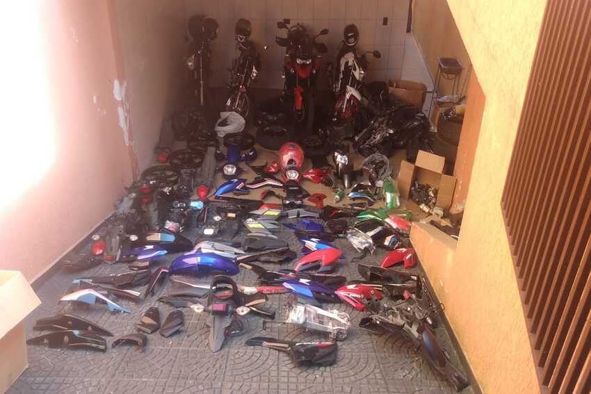desmanche clandestino de motos