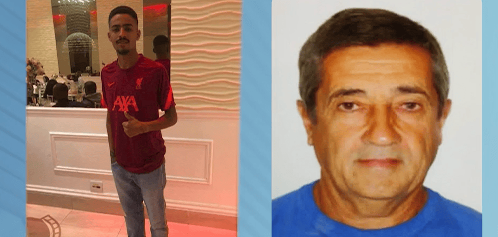 jovem Breno e vigilante José