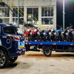 motos apreendidas em pancadão
